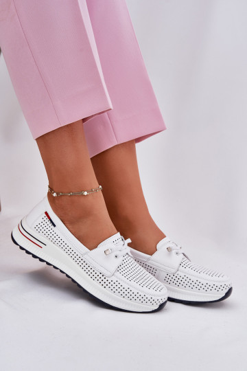Chaussures à plateforme blanches pour femmes Violeth