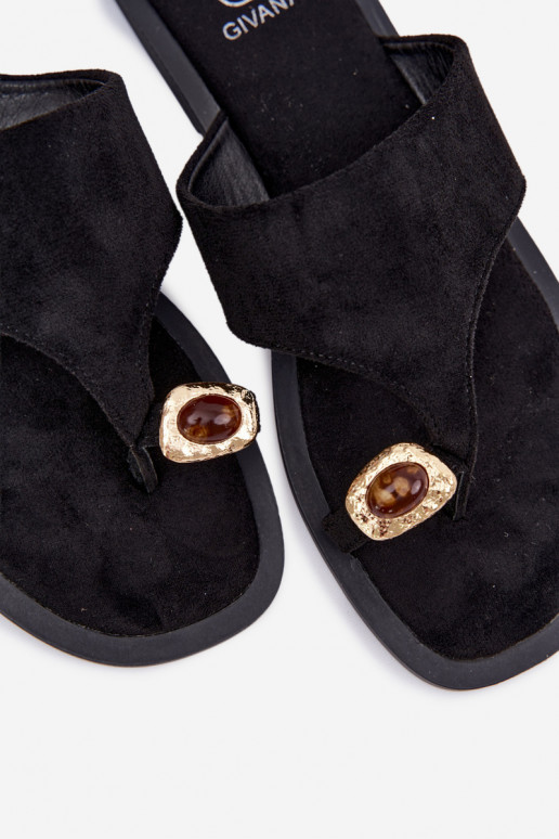 gelijk aan Slippers Slippers Dames Met sierlijk Detalem zInart Fedira