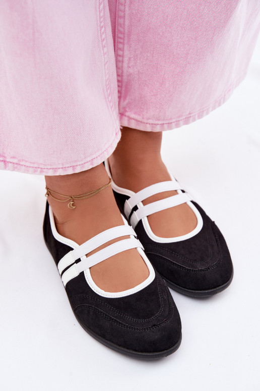 Ballerinas Sportieve stijlElastycznymi Paskami zInart Donatella