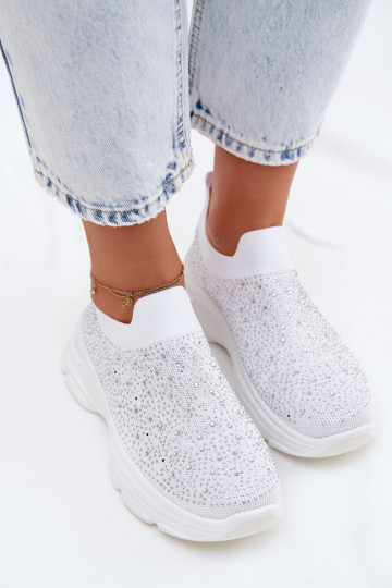 materiaal Persistent model sportschoenen Dames Met Decoratie Initte kleur Melorae