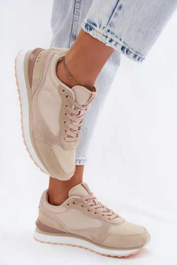 van suède Sneakers model schoenen Dames McArthur MA2512IN beige