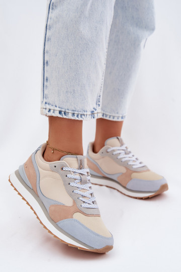 Blaue Damen-Sneaker aus Wildleder McArthur MA2512IN 2
