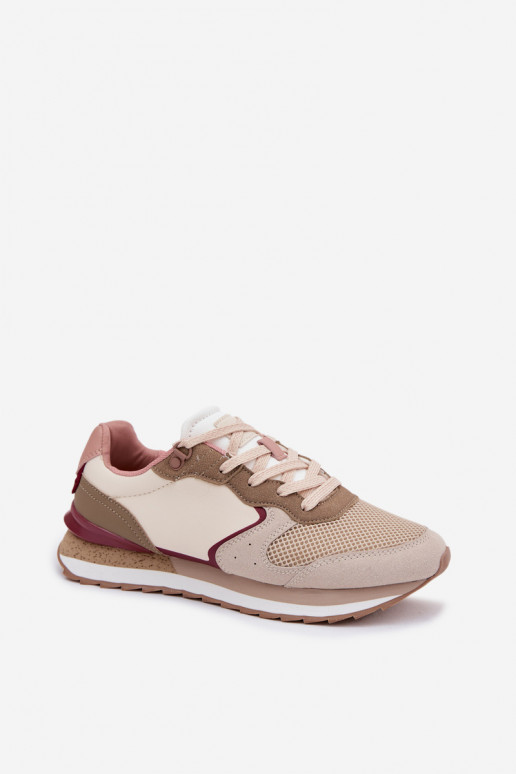 Sandfarbene Damen-Sport Schuhe McArthur MA257IN