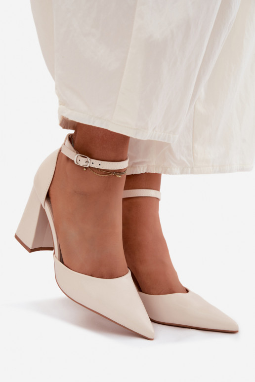 Schoenen met hakkenImitacji Skóry ivoor Selvra