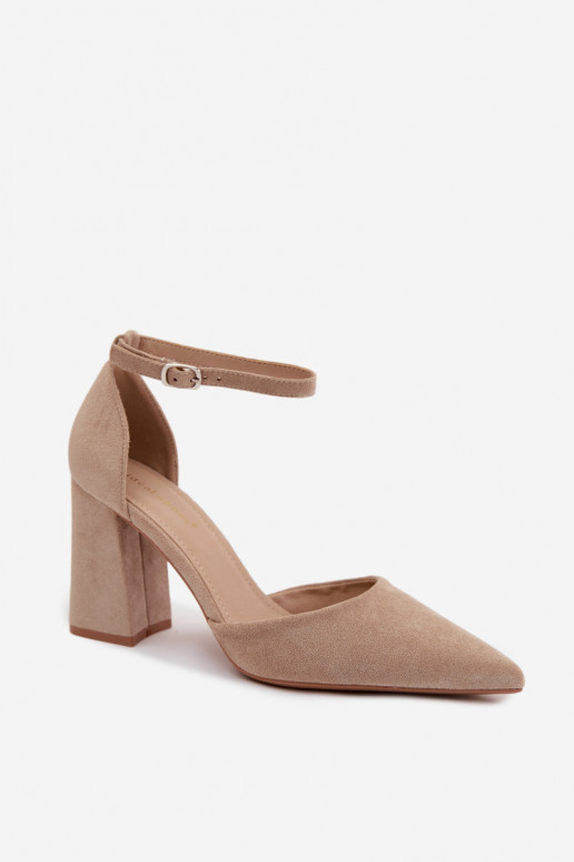 Schuhe mit AbsätzenImitacji aus INildlederu Beige Selvra