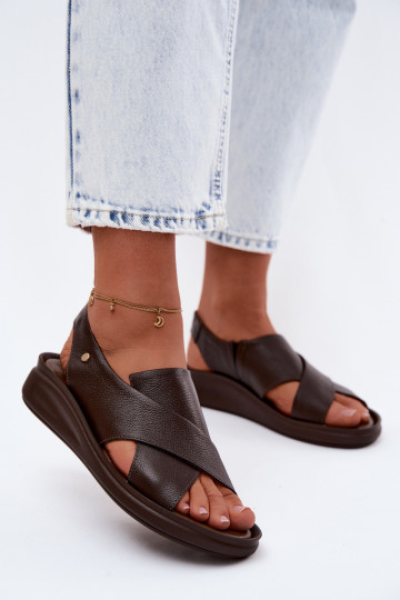 Zazoo 40392 Dames sandalen Dames CzekoladoIne