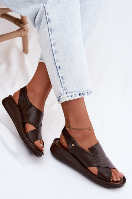 Zazoo 40392 Damen-Sandalen in Schokolade