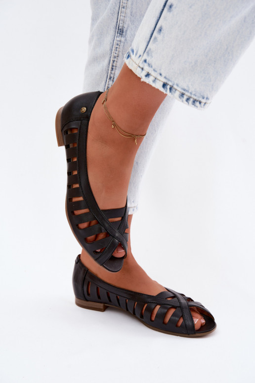 Leer OpengeInerkte ballerinas Het heeftciejka P7540-01 zInart