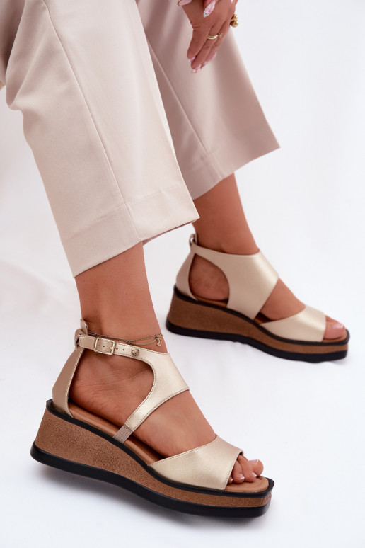 Plattformsandalen Tai turiciejka K7471-26 gold