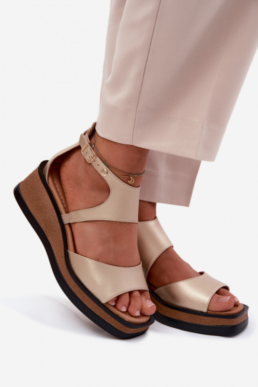 Plattformsandalen Tai turiciejka K7471-26 gold