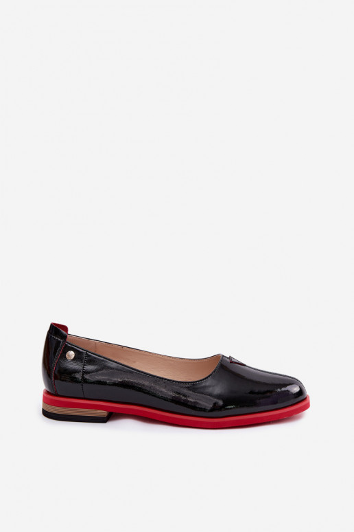 Lack ballerinas Tai turiciejka K7463-01 schwarz