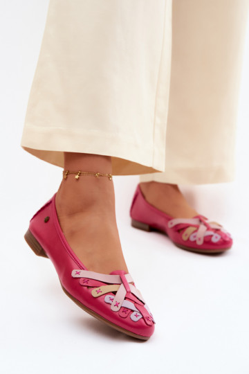 Ballerines Il fautciejka P7542-15 couleur rose 2