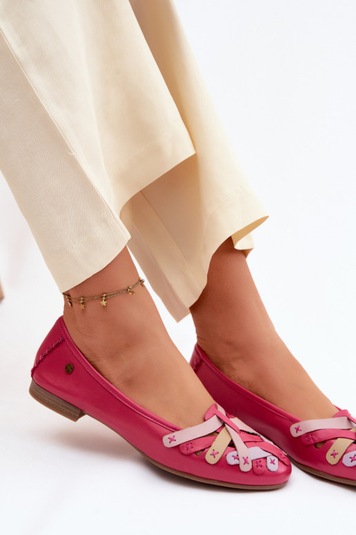 Ballerines Il fautciejka P7542-15 couleur rose