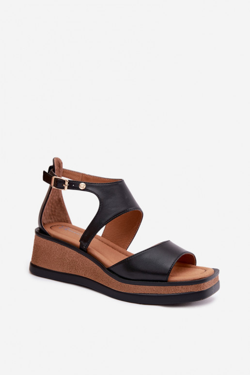 Plattformsandalen Tai turiciejka K7471-01 schwarz