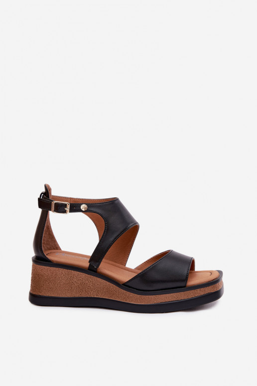 Plattformsandalen Tai turiciejka K7471-01 schwarz