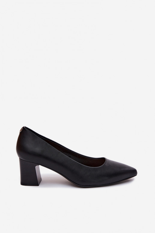 Hakken schoenen Sergio Leone PB413 in zwarte kleur