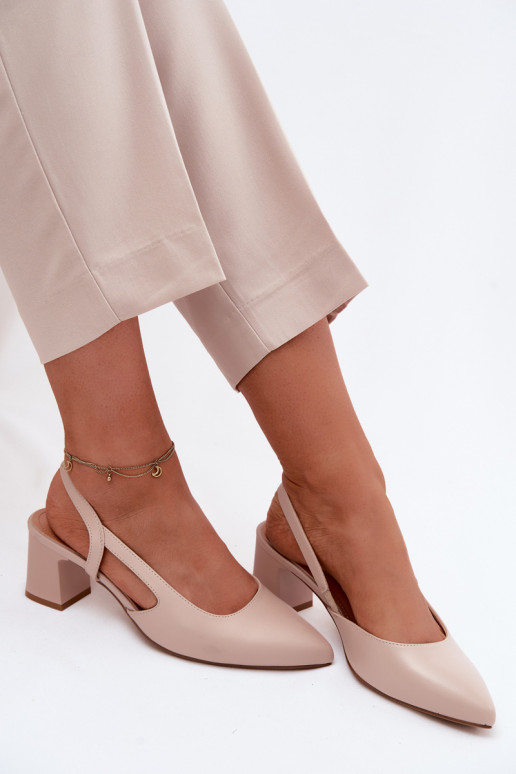 Damensandalen mit Absätzen Sergio Leone SK472 KremoZuy pinke Farbe