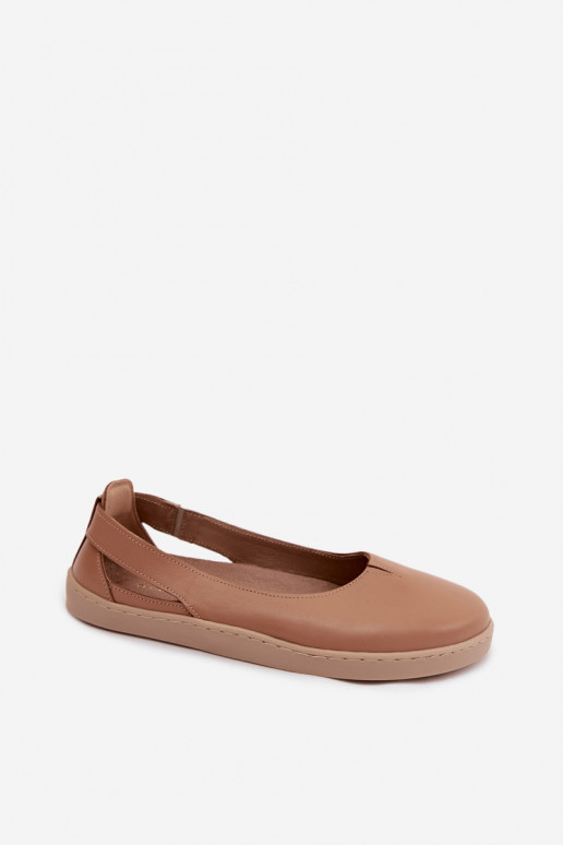 Ballerines Barefoot Zazoo 10217 couleur cappuccino