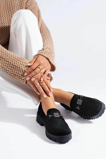 Mocassins met massieve hak... 2