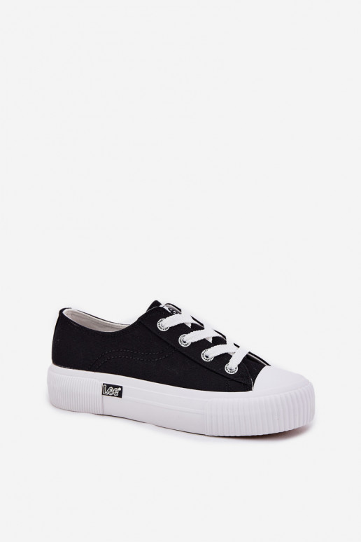 Casual schoenen met platform in zwart