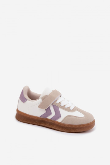 Kinder sneakers in wit Meressa