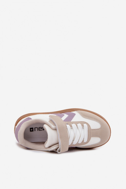 Baskets pour enfants blanches Meressa