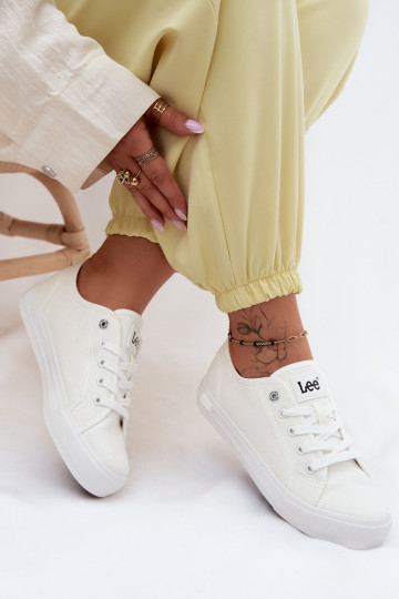 Chaussures de loisirs LEE AVA C DANSOMEN LODANS 50261001.1FG couleur blanche