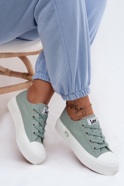 Freizeitschuhe mit Plateau LEE ISLA C INOMEN LOIN 50261002.98K in Minzfarbe