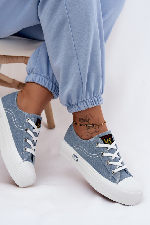 Freizeitschuhe mit Plateau LEE ISLA C INOMEN LOIN 50261002.21H in Jeansfarbe