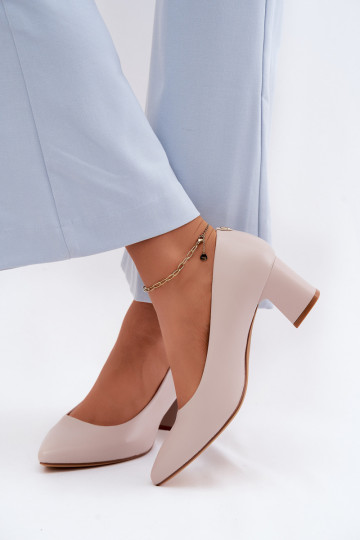 Chaussures avec des talons Sergio Leone PB413 couleur grise 2