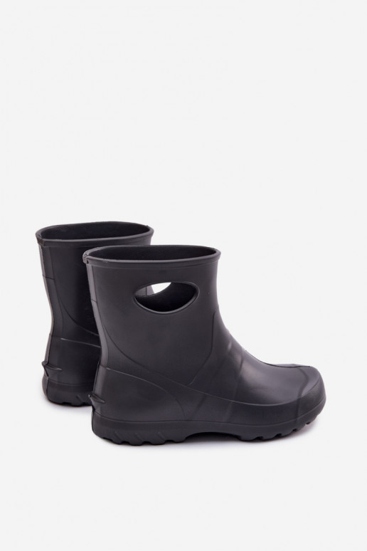 Herren wasserdichte Gummistiefel in grauer Farbe von LEMIGO GARDEN