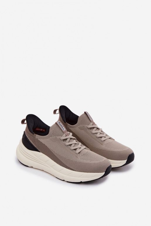 Turnschuhe für Männer  Sneakers Stilvollllschuhe Ein überzeugendes Stilvollll mit einer Plattform Kobbo 102421 Beige