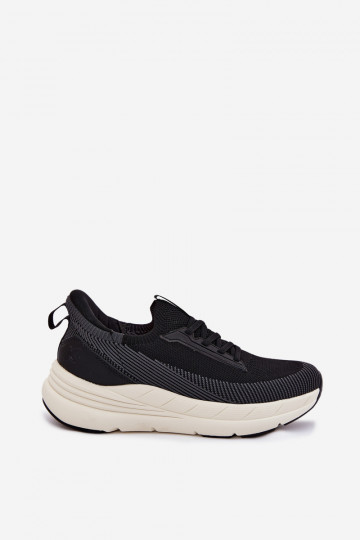 baskets pour hommes  Chaussures modèle baskets Un modèle convaincant avec une plateforme Kobbo 102421 couleur noire 2