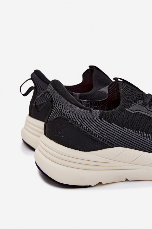 sportschoenen voor mannen materiaal Sneakers model schoenen Persistent model met platform Kobbo 102421 zInart