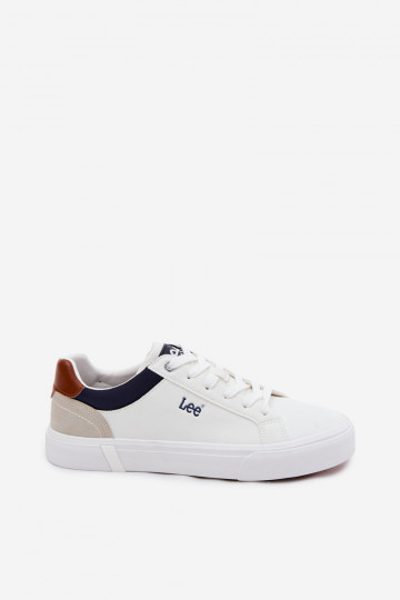 Chaussures décontractées pour hommes LEE BRIXTON MEN LOIN 50261024.1FG couleur blanche 2