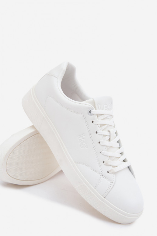 Chaussures modèle baskets pour hommes LEE GLENN MEN LODANS50261026.03A couleur blanche