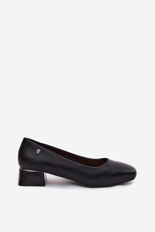 ChaussuresImitacji Skóry Klocke Sergio Leone PB417 couleur noire