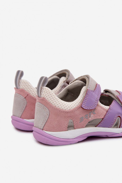 Bartek 84413-85 leren sandalen voor kinderen in paars
