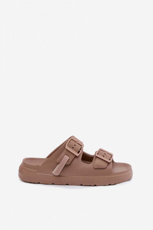 Mules légères pour femmes D.Franklin DFSH413004 couleur sable