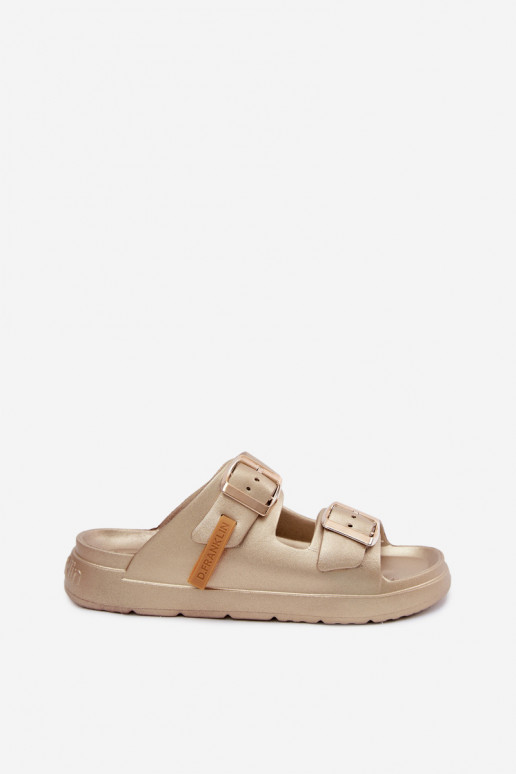 D.Franklin DFSH413002 leichte Damen-Slipper in Gold