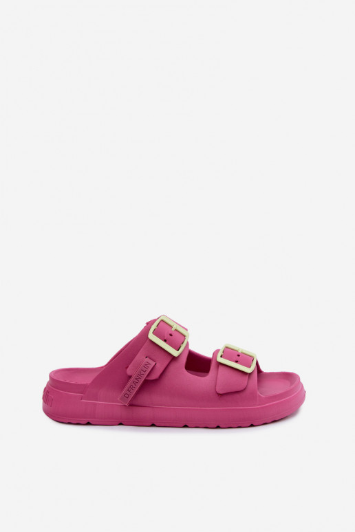 Leichte Damenschuhe mit Schnallen D.Franklin DFSH413005 pink