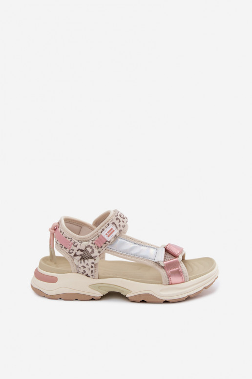 Damenledersandalen D.Franklin DFSH406006 pink