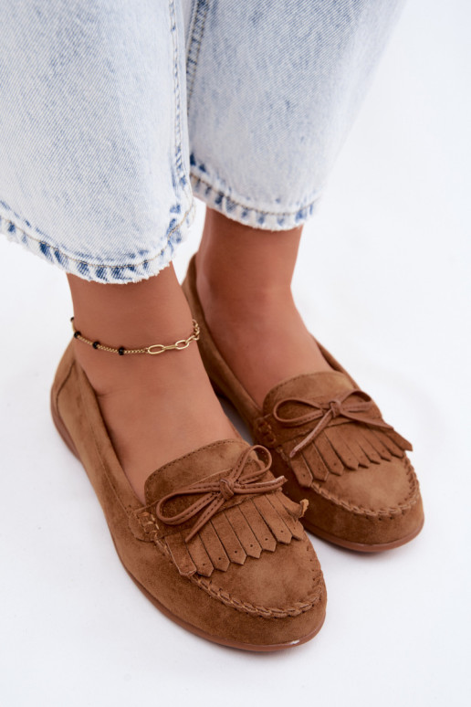 mocassins pour femmesActivéturalnego en daimu marron Vantae