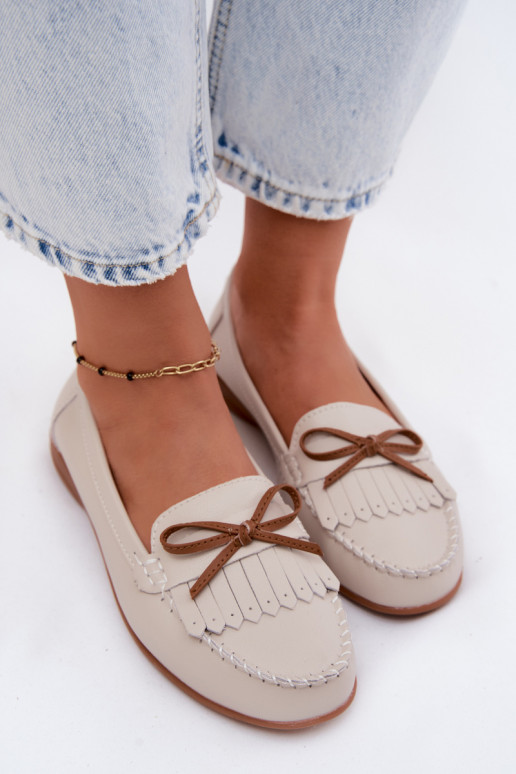 mocassins pour femmesActivéturalnej Skóry beige Vantae