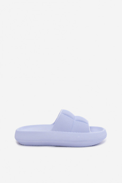 Pantoufles légères Pantoufles pour femmes Vinceza 76052 couleur bleue