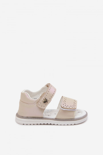 Kindersandalen voor kinderen beige Lemony 2