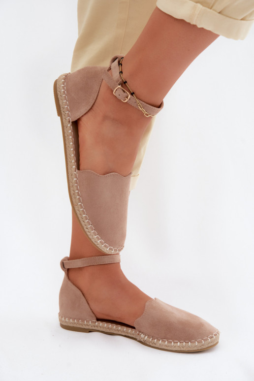 EspadrillesImitacji en daimu Vinceza 23-34594 beige
