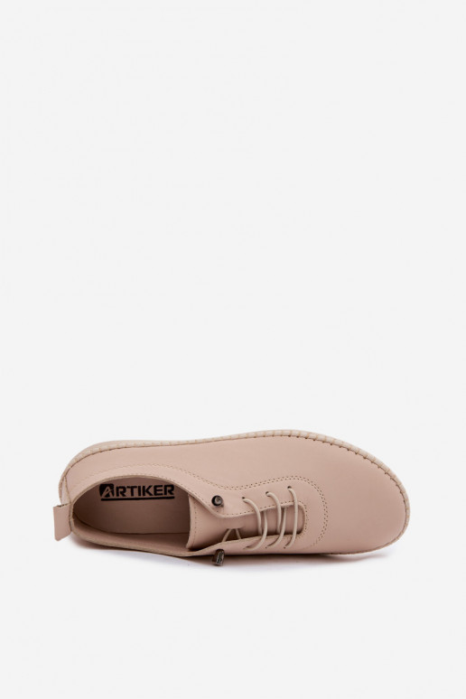 Haut Schuhe Feminin Artiker 58C3070 Beige
