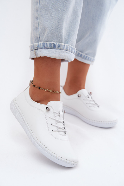 Peau chaussures Féminin Artiker 58C3069 couleur blanche