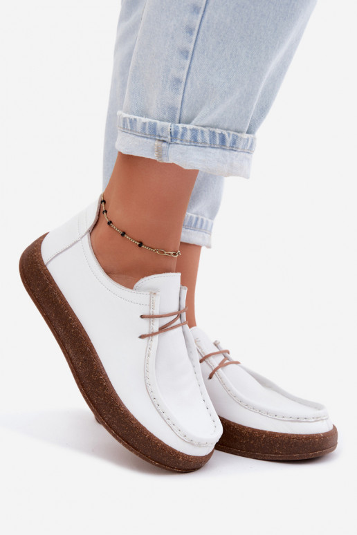 Schuhe FemininErmöglichtturalnej Skóry Artiker 58C2628 Zueiße Farbe